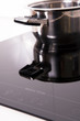 Modern kitchen; cook the induction cooker. Modern kitchen; cook the induction cooker.