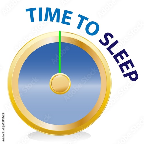 Vektor: time to sleep time to sleep