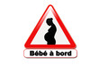 Triangle bébé à bord Triangle bébé à bord