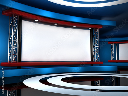 Illustration: studio tv studio tv
