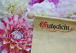 Gutschein - Dahlien
