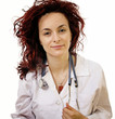Doctor with stethoscope Doctor with stethoscope