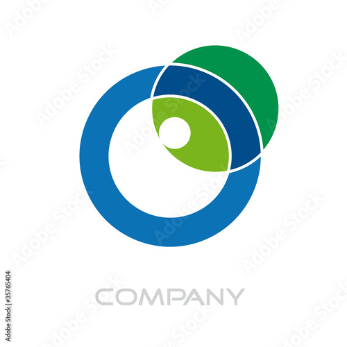 Vector: Logo letter O, green energy # Vector Logo letter O, green energy # Vector