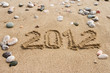 The inscription on the sand The inscription on the sand