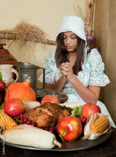 Photo: Thanksgiving prayer Thanksgiving prayer