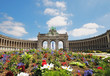 Triumphal Arch in Cinquantennaire Park in Brussels