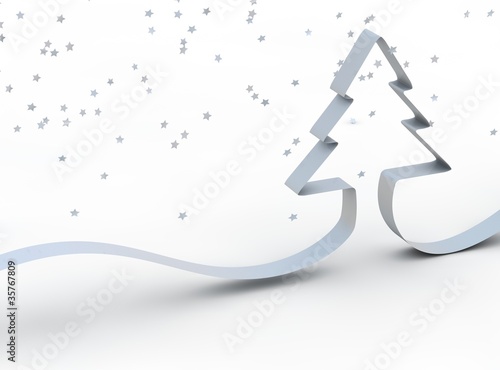 Illustration: xmas silber xmas silber