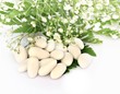 ramillete de flores con caramelos