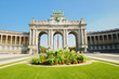 Triumph Arch in Cinquantennaire Parc in Brussels