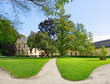 Entry in Abbey de la Cambre in Brussels, Belgium