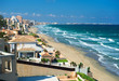 Beautiful tropical beach, La Manga seaside, Spain