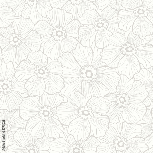Vektor: romantic flower pattern romantic flower pattern