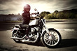 Biker girl Biker girl