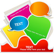 Colorful bubble for speech. Website element