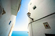 Architecture in Peniscola. Valencia, Spain