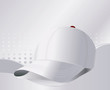 Photo en ligne au meilleur prix Vector baseball cap on silver background