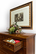 Interior with classic style furniture