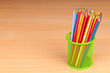 Colourful pencils on the background Colourful pencils on the background