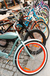 Bycicles In A Row