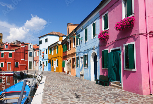 Photo: Colorful houses of Burano Colorful houses of Burano