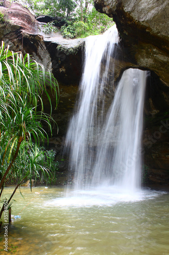 Photo: Waterfal Moonlight in thailand Waterfal Moonlight in thailand