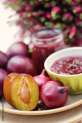 Photo: plum chutney plum chutney