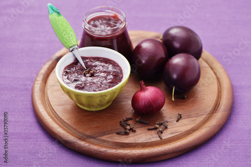 Photo: plum chutney plum chutney