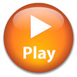 PLAY Web Button (launch watch view video icon media player live) PLAY Web Button (launch watch view video icon media player live)