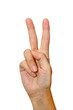 Victory- / Peacezeichen