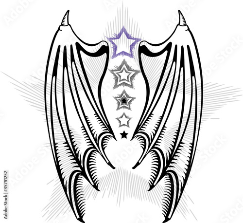 Vector: Devil's wings Devil's wings