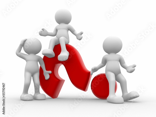 Illustration: Question-mark Question-mark