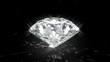Shiny diamond with caustics- loopable cg animation Shiny diamond with caustics- loopable cg animation