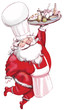Waiter Santa