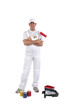 Photo : a house painter a house painter