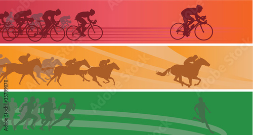 Vector: Sport banners Sport banners