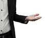 Open hand.