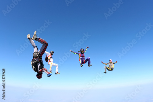 Photo: Skydiving photo Skydiving photo