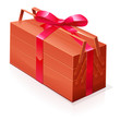 Boite à outils en cadeau (ruban rouge)