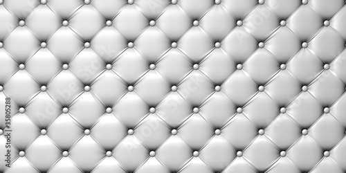 Illustration: illustration of white leather upholstery illustration of white leather upholstery