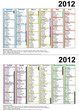 Calendrier 2012, vacances scolaire, jours fériés, lunes Calendrier 2012, vacances scolaire, jours fériés, lunes