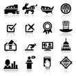 Icons set Election
