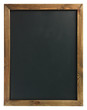 Blank chalkboard in wooden frame