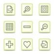Image viewer web icons set 1, salad green buttons Image viewer web icons set 1, salad green buttons