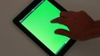 Tablet - green screen customizable