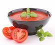 soupe de tomate/ gaspacho/ sauce