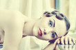 Beautiful vintage portrait Beautiful vintage portrait