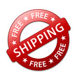 "FREE SHIPPING" Marketing Stamp (home express delivery service)