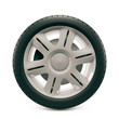 Wheel with tire