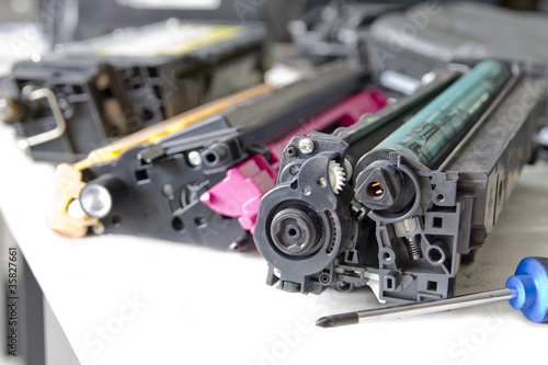 Photo: laser toner cartridge service laser toner cartridge service