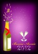 Ilustración: Bonne année 2012 Bonne année 2012